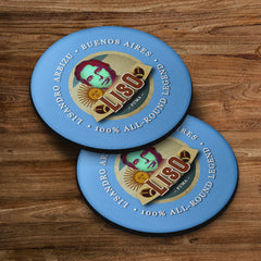 Argentina Rugby Union Liso- Coaster - Circle or Square