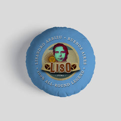 Argentina Rugby Union Liso  - Legend Collection - Circle Cushion 14inch