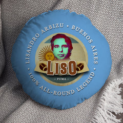 Argentina Rugby Union Liso  - Legend Collection - Circle Cushion 14inch