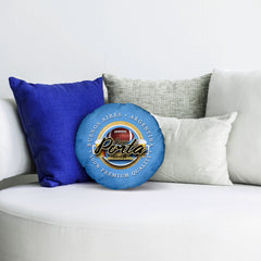 Argentina Rugby Union Porta  - Legend Collection - Circle Cushion 14inch