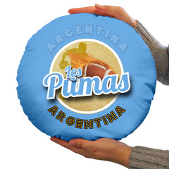 Argentina Rugby Union Pumas  - Legend Collection - Circle Cushion 14inch