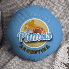 Argentina Rugby Union Pumas  - Legend Collection - Circle Cushion 14inch