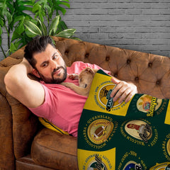 Australia  Rugby League - Legend Collection - Fleece Blanket 150cm X 150cm