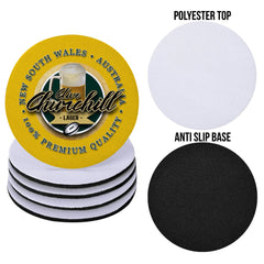 Australia Rugby League Churchill - Coaster - Circle or Square