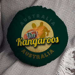 Australia Rugby League Kangaroos  - Legend Collection - Circle Cushion 14inch
