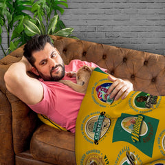 Australia  Rugby Union - Legend Collection - Fleece Blanket 150cm X 150cm