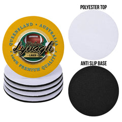 Australia Rugby Union Lynagh - Coaster - Circle or Square
