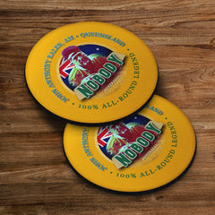 Australia Rugby Union Nobody - Coaster - Circle or Square