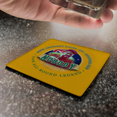 Australia Rugby Union Nobody - Coaster - Circle or Square