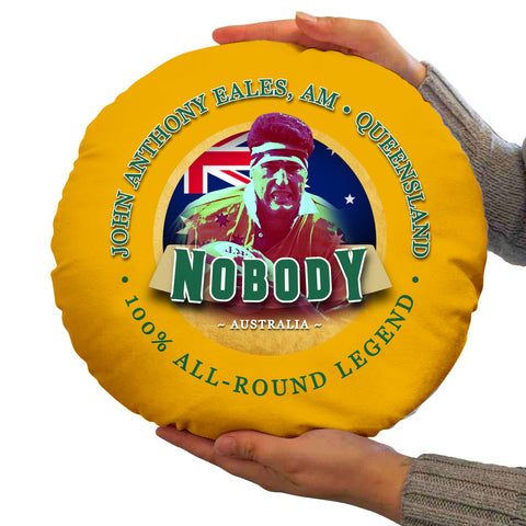 Australia Rugby Union Nobody  - Legend Collection - Circle Cushion 14inch