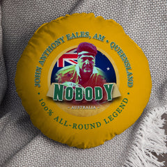 Australia Rugby Union Nobody  - Legend Collection - Circle Cushion 14inch