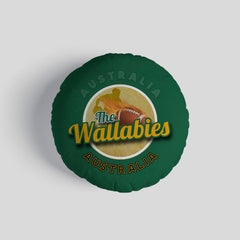 Australia Rugby Union Wallabies  - Legend Collection - Circle Cushion 14inch