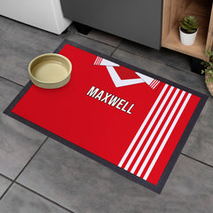 Aberdeen 1976 Home Shirt - Personalised Retro Door Mat - 60cm x 40cm