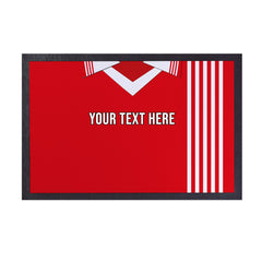 Aberdeen 1976 Home Shirt - Personalised Retro Door Mat - 60cm x 40cm