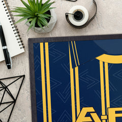 Aberdeen 1993 Away - Personalised Retro Door Mat - 60cm x 40cm