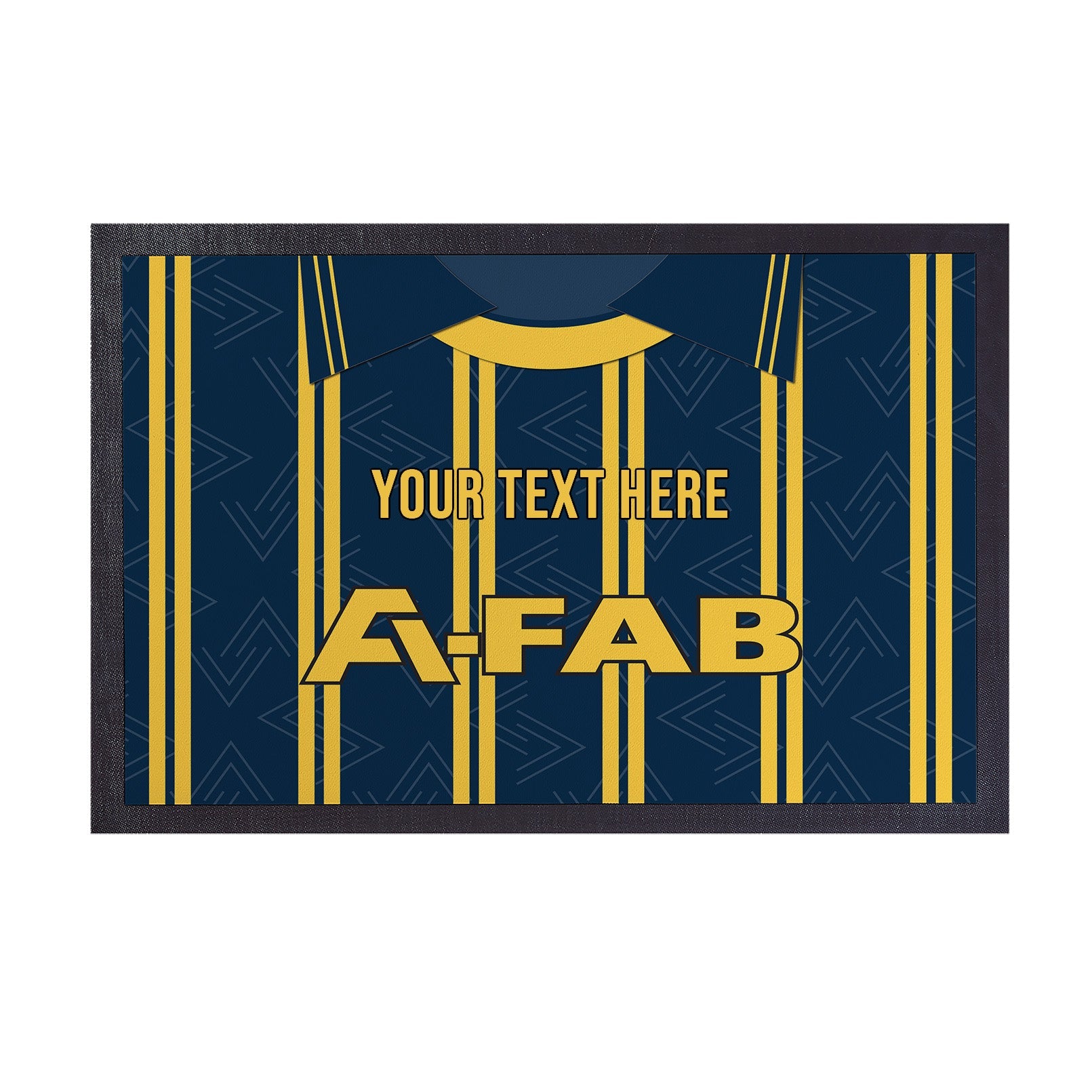 Aberdeen 1993 Away - Personalised Retro Door Mat - 60cm x 40cm