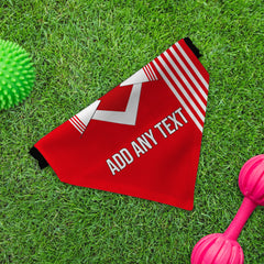 Aberdeen 1976 Home Shirt - Personalised Pet Bandana - 4 Sizes