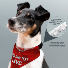 Aberdeen 1987 Home Shirt - Personalised Pet Bandana - 4 Sizes