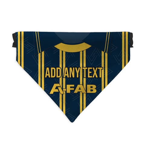 Aberdeen 1993 Away Shirt - Personalised Pet Bandana - 4 Sizes