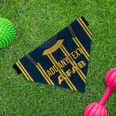 Aberdeen 1993 Away Shirt - Personalised Pet Bandana - 4 Sizes