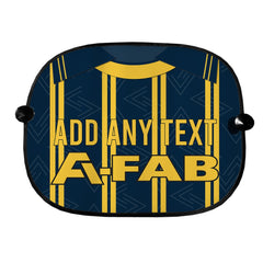 Aberdeen 1993 Away Shirt - Personalised Retro Football Car Sun Shade - Set of 2