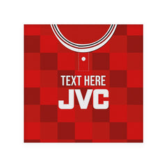 Aberdeen 1987 Home Shirt - Personalised Drink Coaster - Square Or Circle