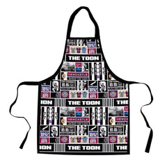 Newcastle History Montage - Retro Football Adults Apron