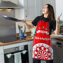 Manchester Red - 1999 - Home Shirt - Personalised Darts Apron