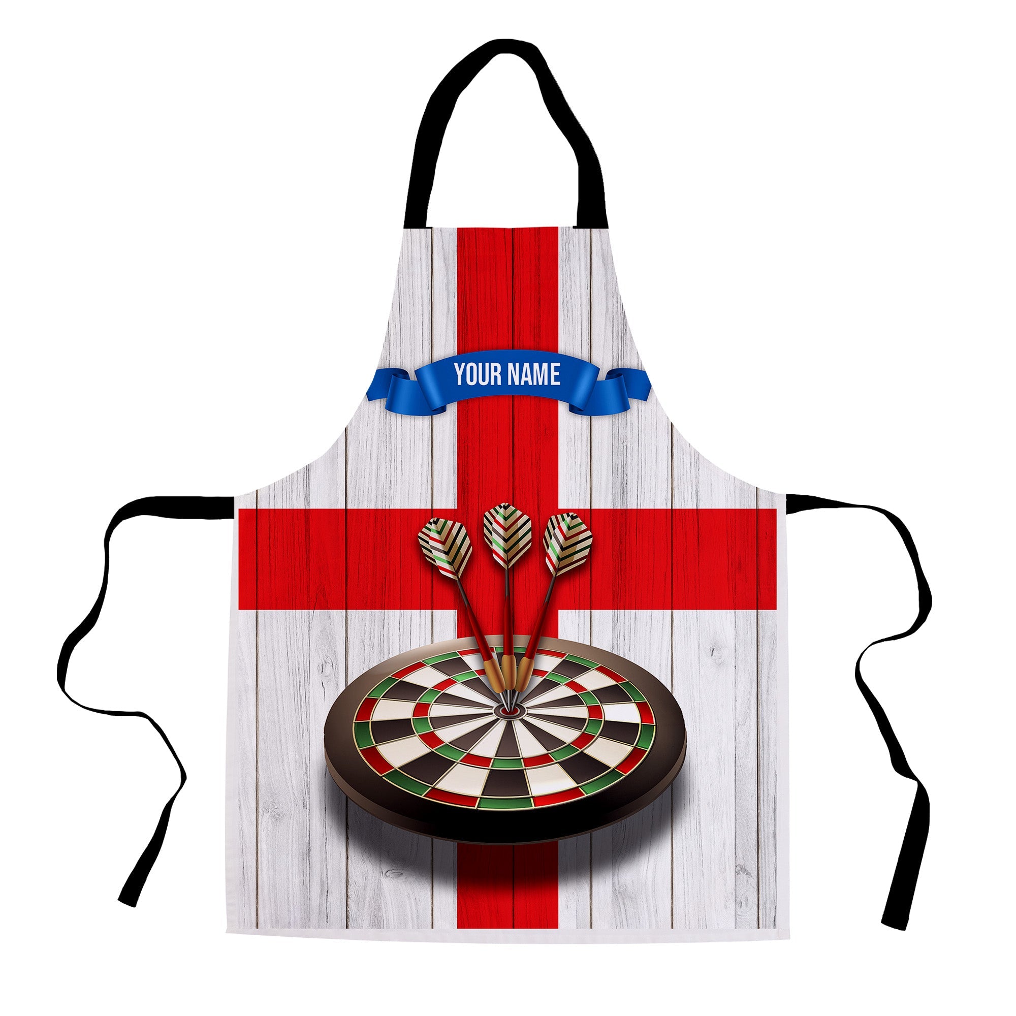 St George's Flag - Personalised Darts Apron