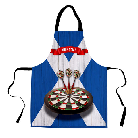 Scotland Flag - Personalised Darts Apron