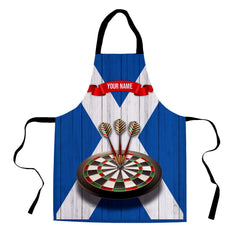 Scotland Flag - Personalised Darts Apron
