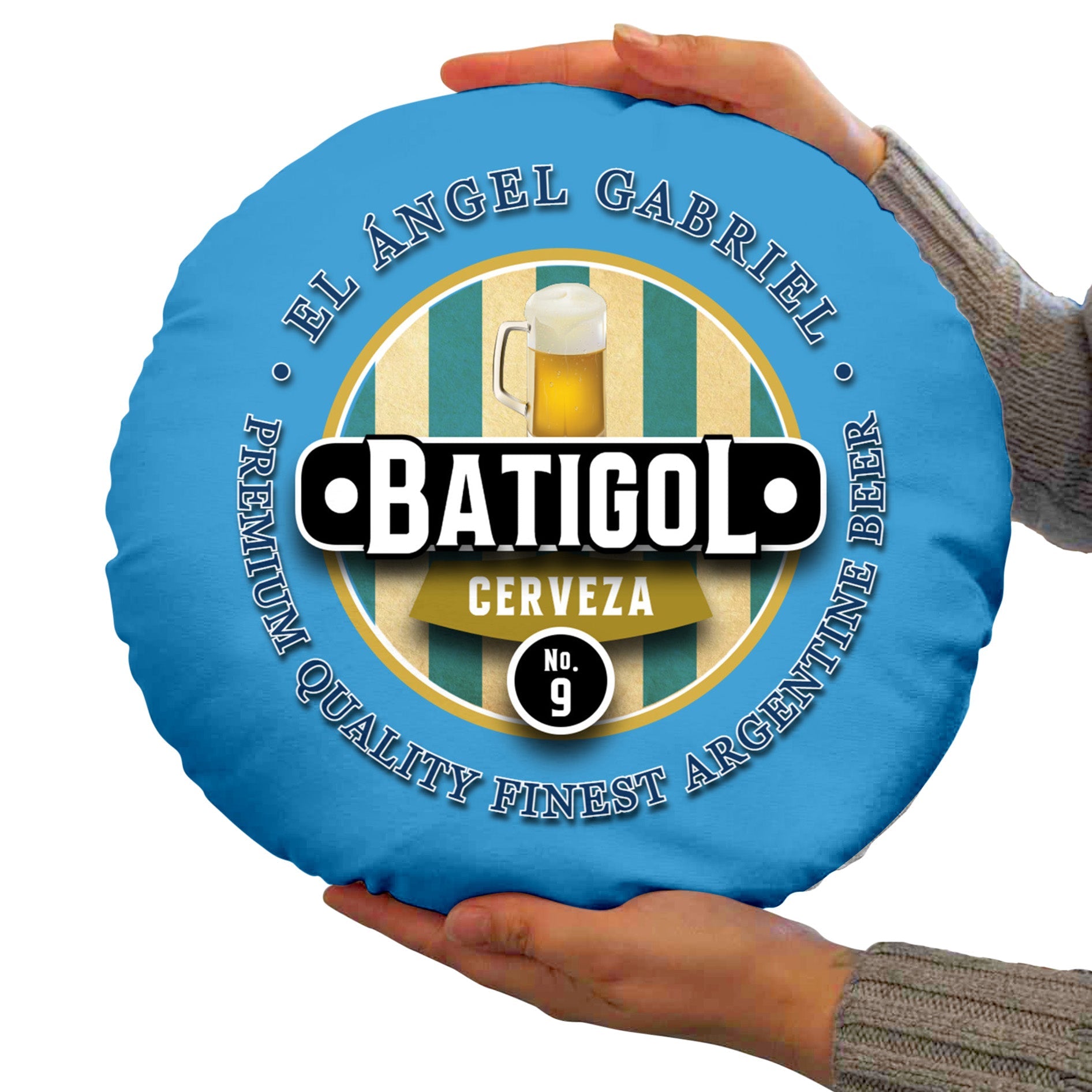 Argentina Batistuta  - Legend Collection - Circle Cushion 14inch