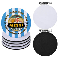 Argentina Messi - Coaster - Circle or Square