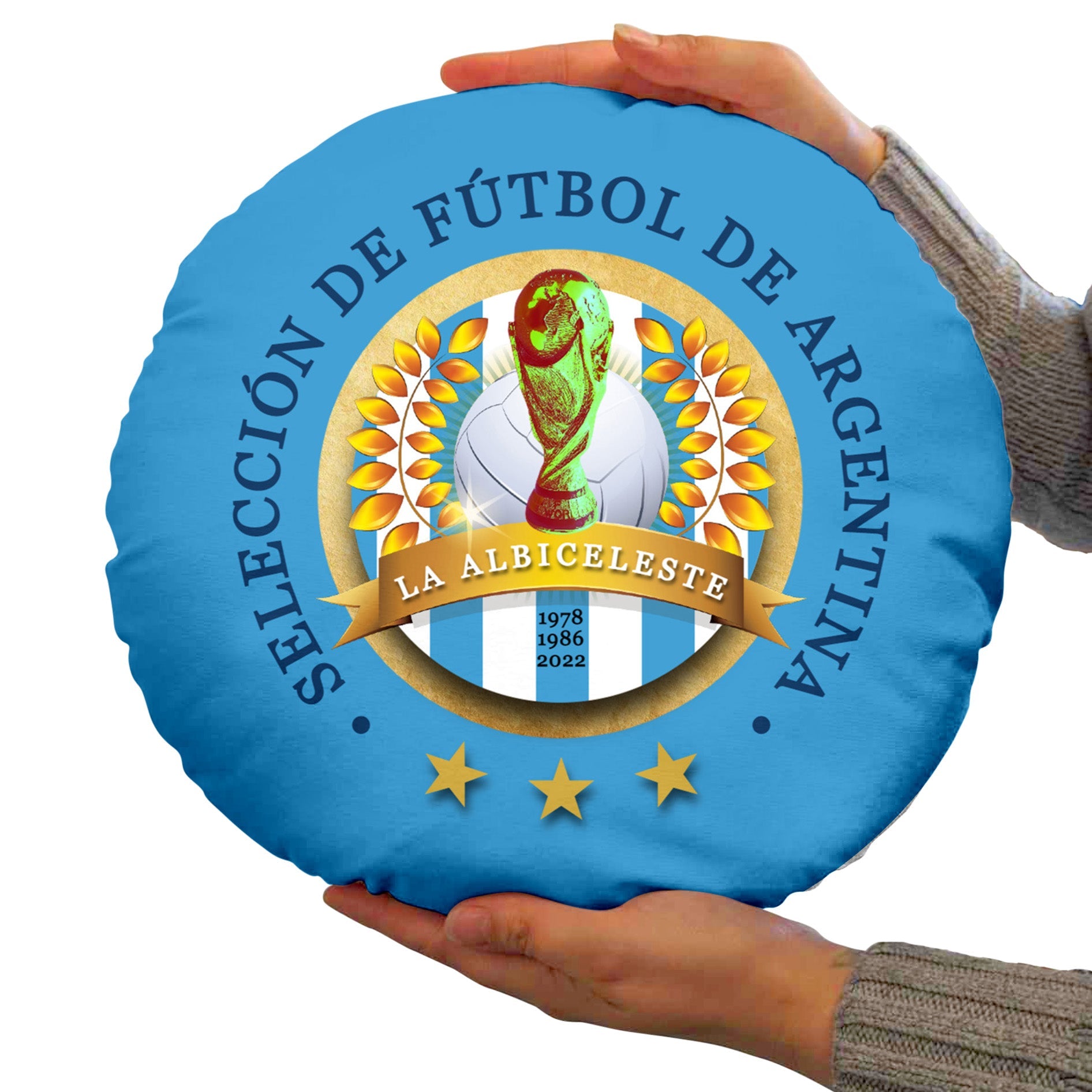 Argentina - Legend Collection - Circle Cushion 14inch