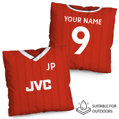 Arsenal - 1998 Home Shirt - 45cm or 61cm Retro Showerproof Outdoor Cushion