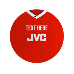 The Gooners 1988 Home Shirt - Personalised Drink Coaster - Square Or Circle