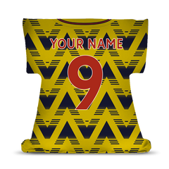 Arsenal Retro Football Kit - Shirt Shaped Cushion - Personalised Gifts