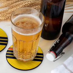 The Gooners 1993 Away Shirt - Personalised Drink Coaster - Square Or Circle