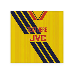 The Gooners 1993 Away Shirt - Personalised Drink Coaster - Square Or Circle