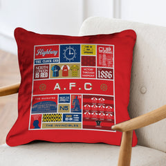 The Gooners History - Cushion - 18inch