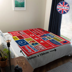 The Gooners History - Fleece 150cm X 150cm