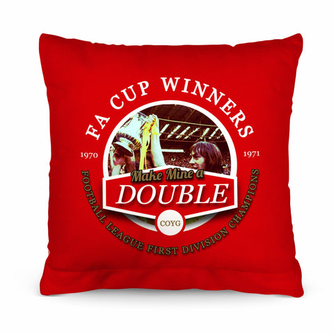 The Gooners Double - Football Legends - Cushion 10inch