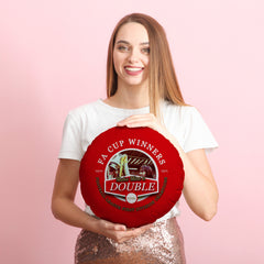 The Gooners Double - Football Legends - Circle Cushion 14inch