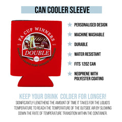 The Gooners Double - Football Legends - Can Cooler