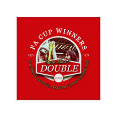 The Gooners Double - Football Coaster - Square Or Circle