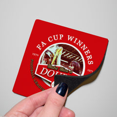 The Gooners Double - Football Coaster - Square Or Circle