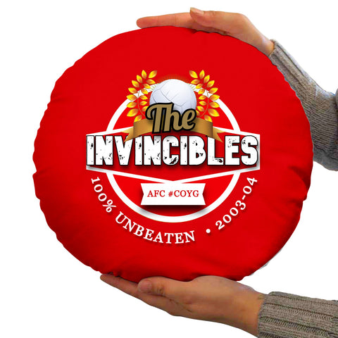 The Gooners Invincibles - Football Legends - Circle Cushion 14inch