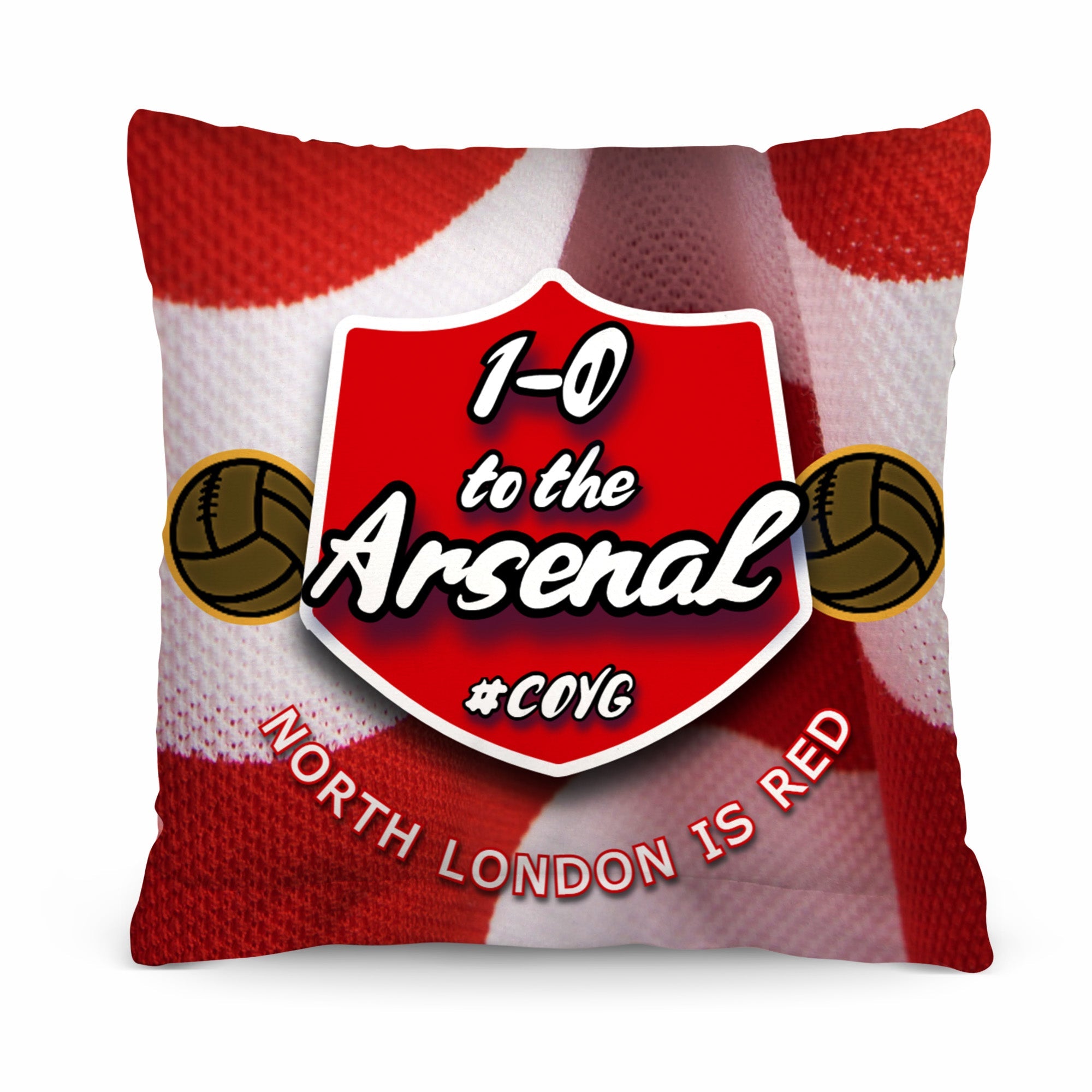 The Gooners One Nil - Football Legends - Cushion 10inch