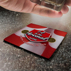 The Gooners One Nil - Football Coaster - Square Or Circle