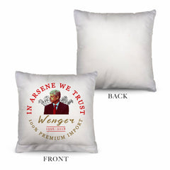 The Gooners Wenger - Football Legends - Cushion 10inch